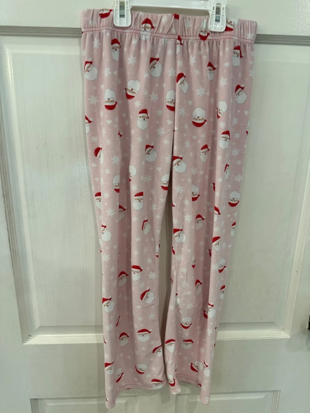 Max & Olivia Girls Kids Santa Pajamas Size 10/12